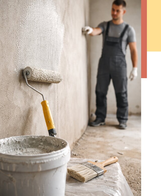 Нанесение бетоноконтакта на стены в Добрянке от 4243 руб. быстро и недорого | ОТДЕЛОЧНИК-Дбр