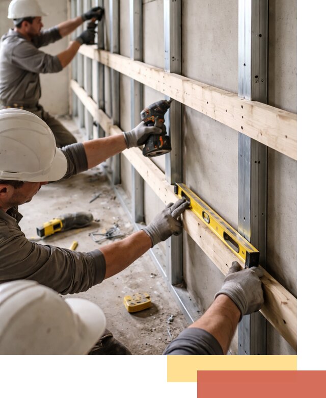 Устройство обрешетки под панели в Добрянке