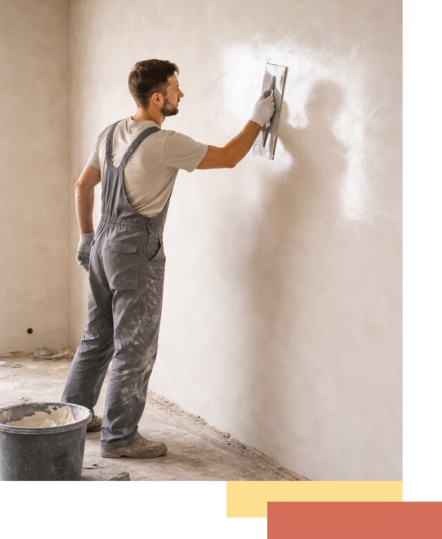 Глянцевание штукатурки стен в Добрянке профессионально и быстро