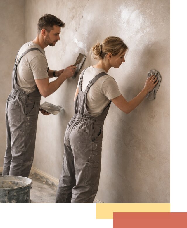 Венецианская штукатурка высокого качества в Добрянке