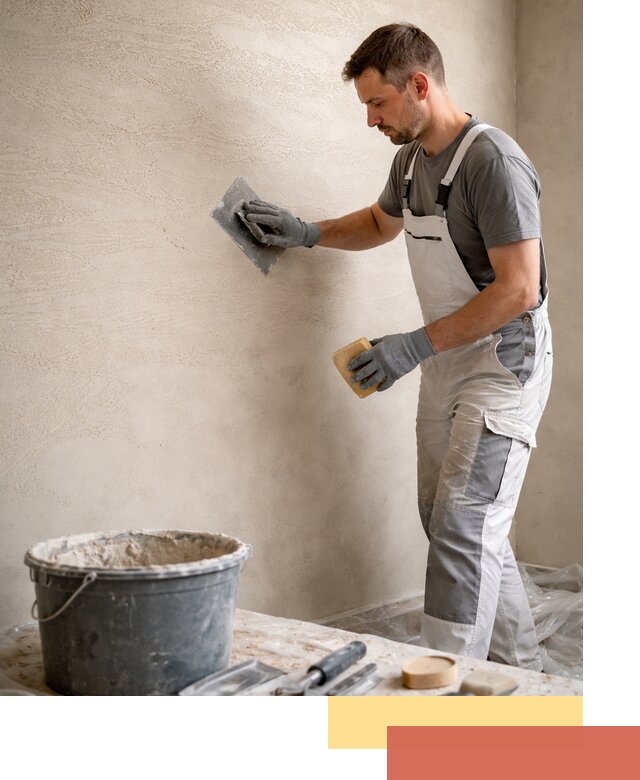 Декоративная штукатурка травертин в Добрянке для стен и потолков