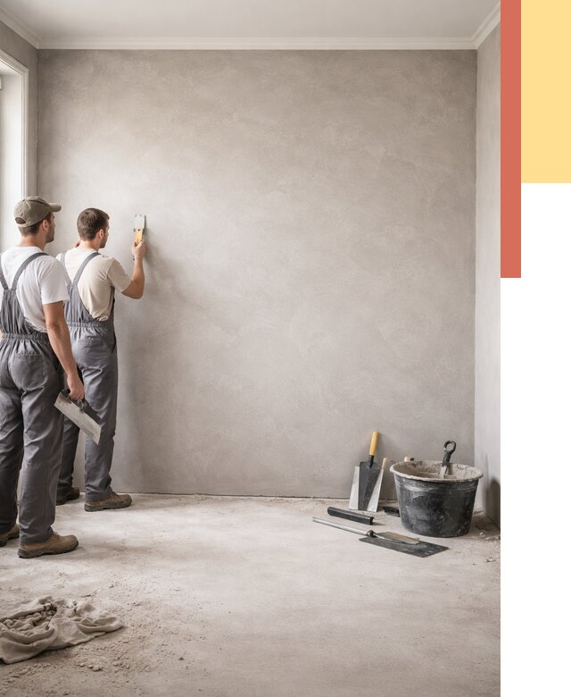 Микробетон на стены в Добрянке от 1263 руб. — нанесение и отделка | ОТДЕЛОЧНИК-Дбр