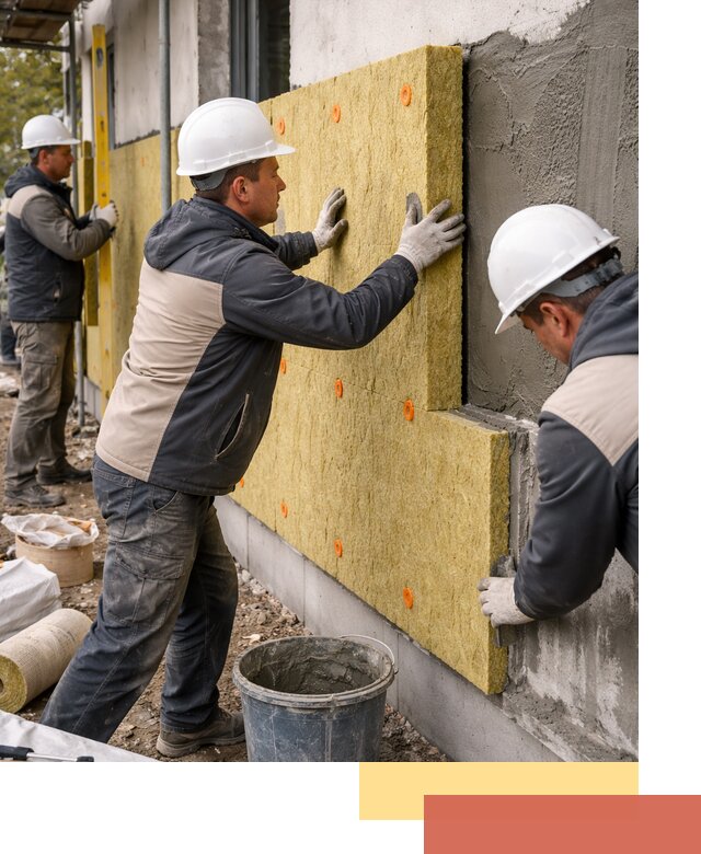 Утепление стен минватой в Добрянке — тепло и звукоизоляция