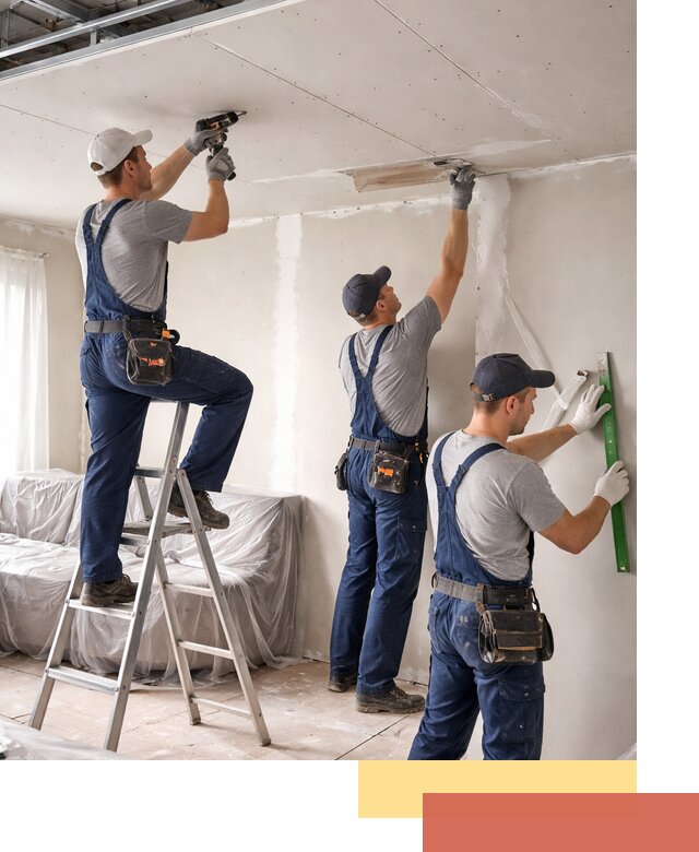 Профессиональная отделка потолка в Добрянке быстро и качественно